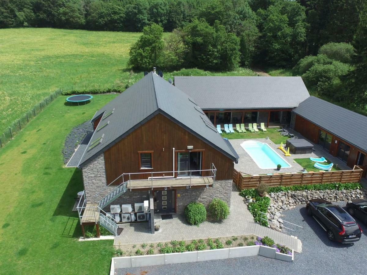 Beautiful Villa With Heated Outdoor Pool Manhay Exterior foto